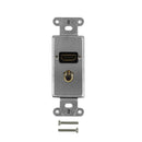 Stainless Steel Decora Strap - 1x HDMI + 1x F-Type