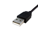USB 2.0 A Straight Male to A Up/Down Angle Male Cable