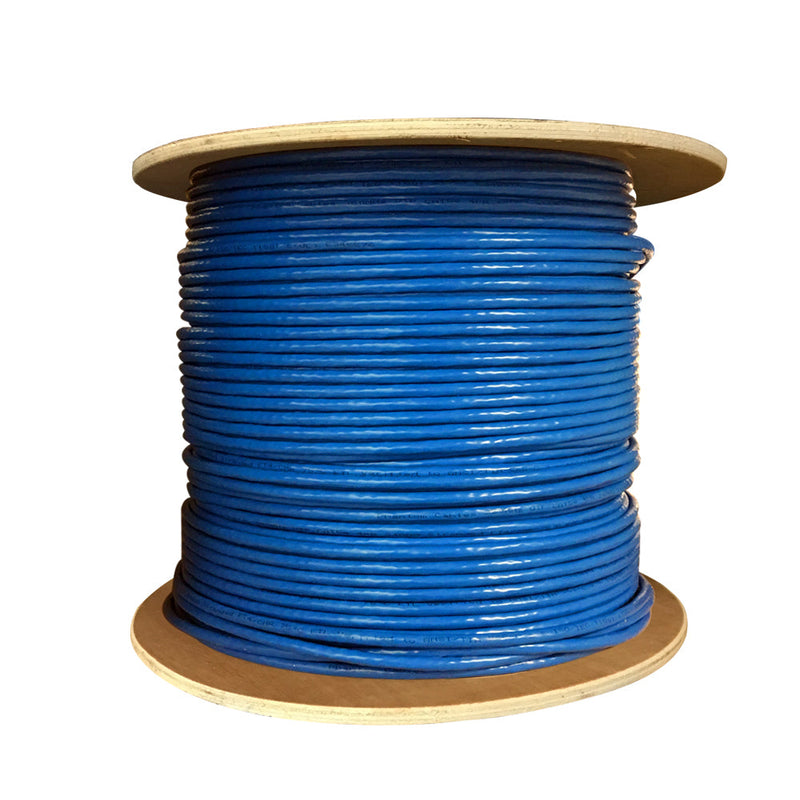 1000ft 4 Pair CAT6 Stranded 24AWG UTP FT4/CMR Bulk Cable