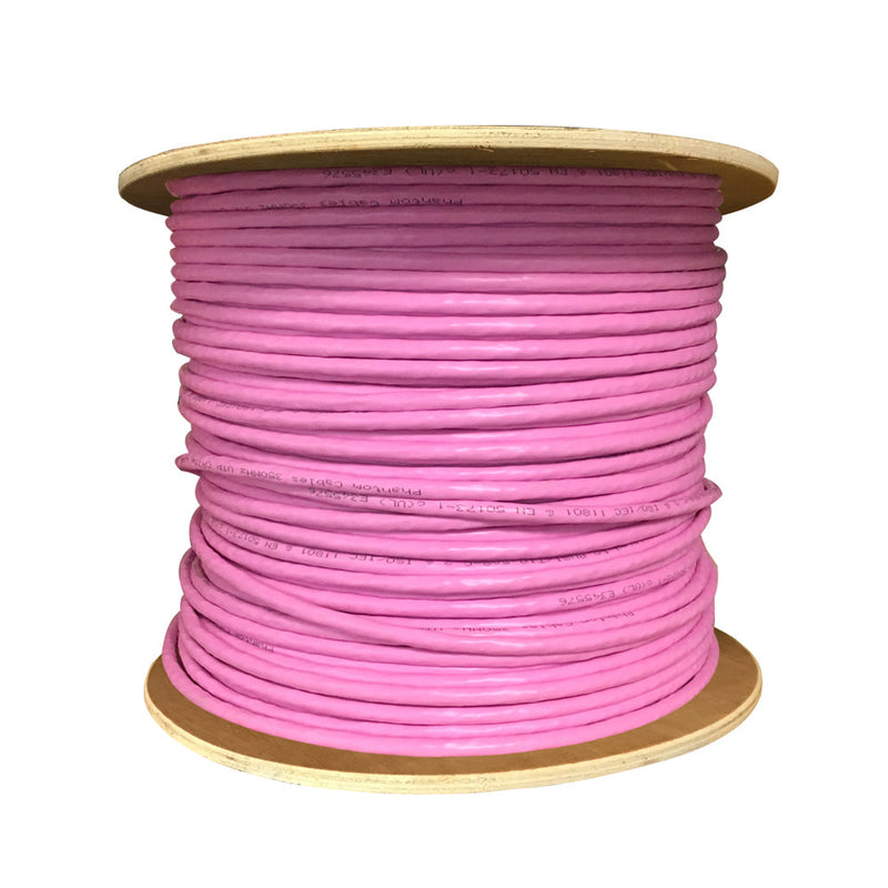 1000ft 4 Pair CAT6 Stranded 24AWG UTP FT4/CMR Bulk Cable