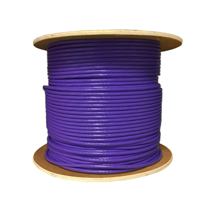 1000ft 4 Pair CAT6 Stranded 24AWG UTP FT4/CMR Bulk Cable